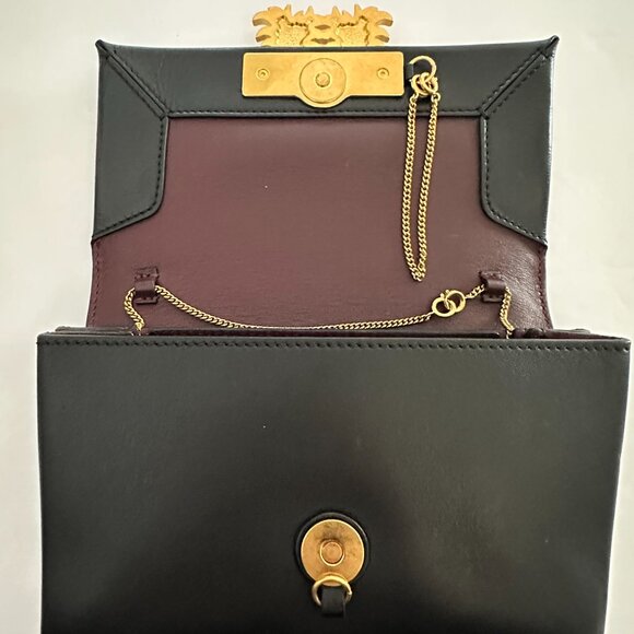 NWT RARE VALENTINO GARAVANI Maison Gryphons leather shoulder bag (Authentic) - Picture 4 of 15